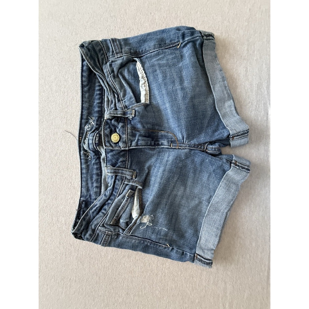 American Eagle Woman Jean Shorts Size 8